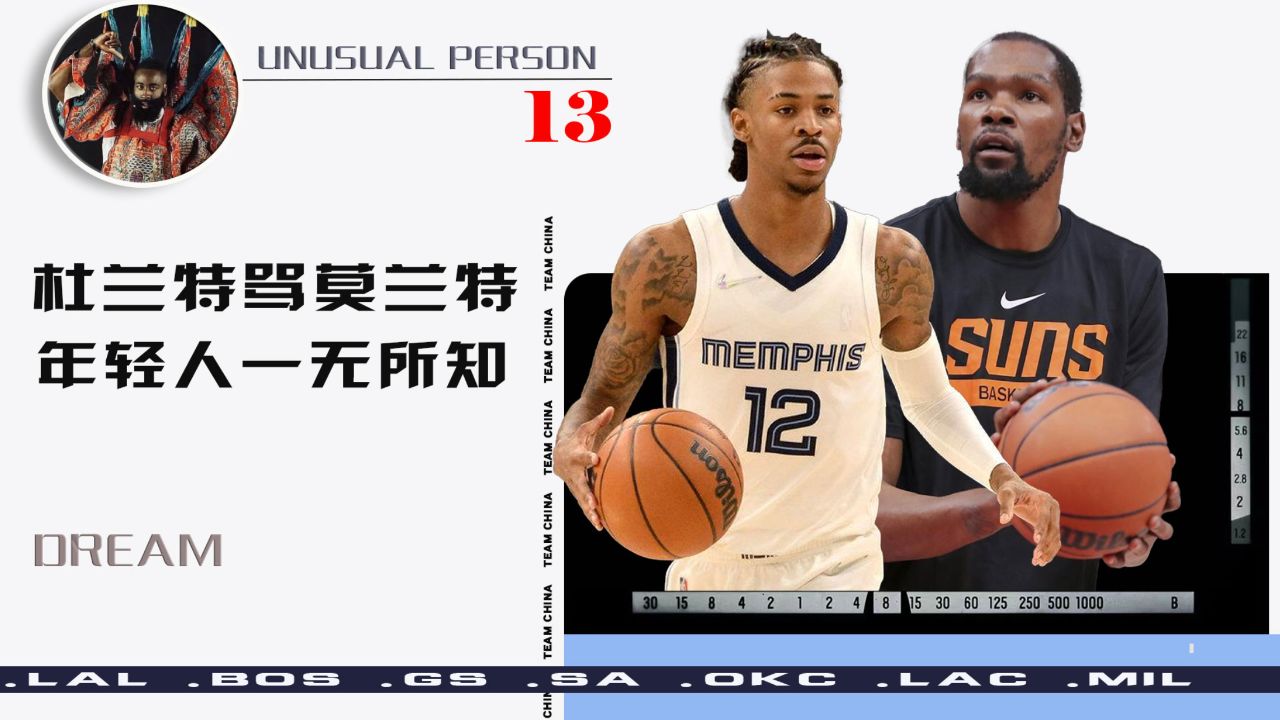 杜兰特爆发新星，莫兰特刷新纪录，爆发新星球队迎来希望！